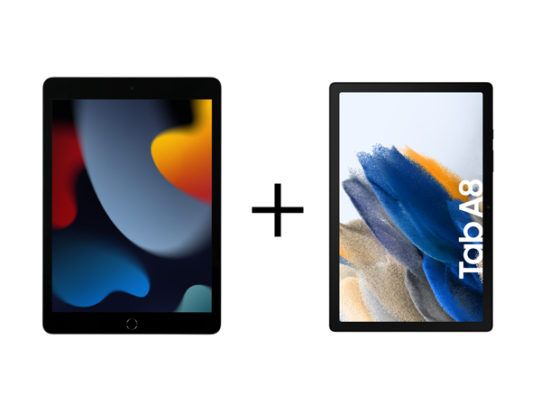 iPad (9.Gen)+ Galaxy Tab A8