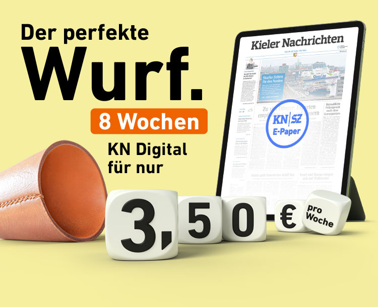 Der perfekte Wurf. 8 Wochen KN/SZ Digital für nur 3,50 € pro Woche.